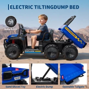 4WD Electric Dump Truck