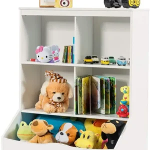 3-Shelf 4-Cube Toy Organizer
