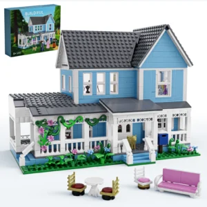 Girls Movie House Building Block