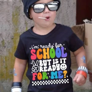 Ready for School Boys T-Shirt Back to School