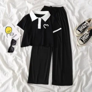 Girls Clothing Top And Wide Legged Pants