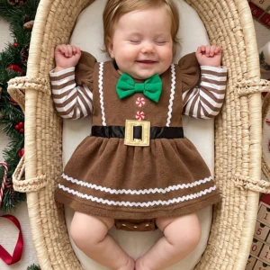 Christmas Gingerbread Bodysuit