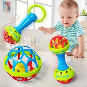 3pcs Baby Rattles Toys