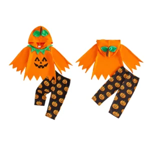 Pumpkin Face Halloween Outfits